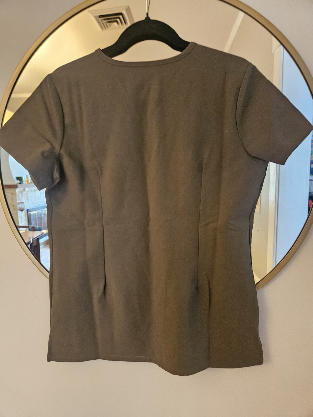 FIGS Scrub Top In Moss - Picture 2 of 2